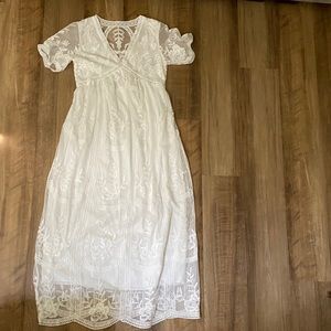 White women’s dress